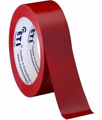 ETI- Floor Marking (Social Distancing Tape) 48mmx25metres Red (Pack of 1)