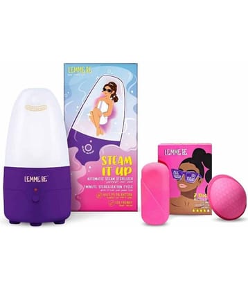 Lemme Be - Silicone Reusable Menstrual Cup Small ( Pack of 2 )