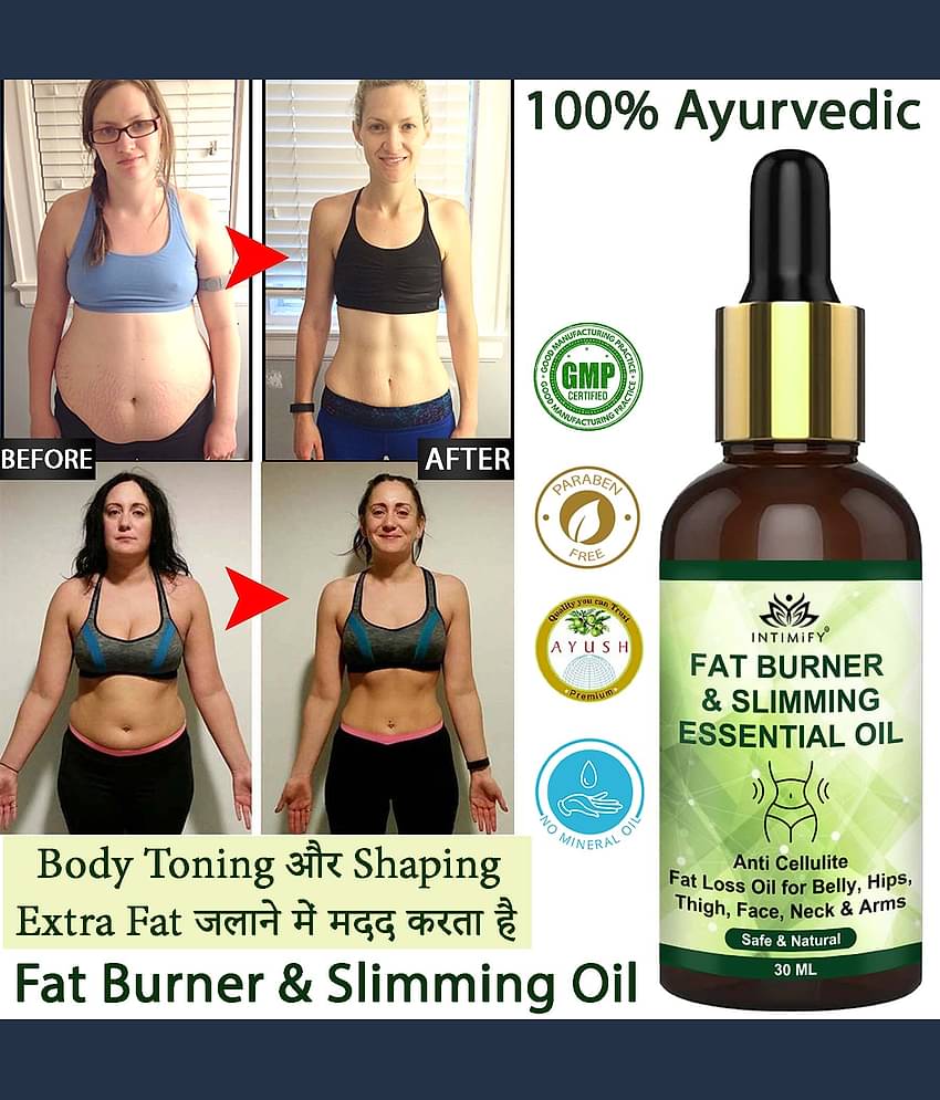 Intimify Fat Burner & Slimming Essential Oil Fat Burn Oil Belly Fat Loss Oil 30ml