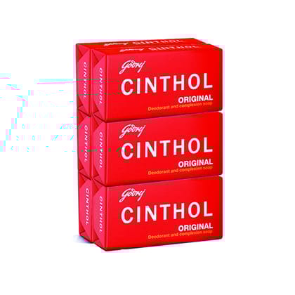 Cinthol Original Bath Soap – 99.9% Germ Protection, 100g (Pack of 6) Cinthol Original Bath Soap – 99.9% Germ Protection, 100g (Pack of 6) - 100 g (Pack of 6)