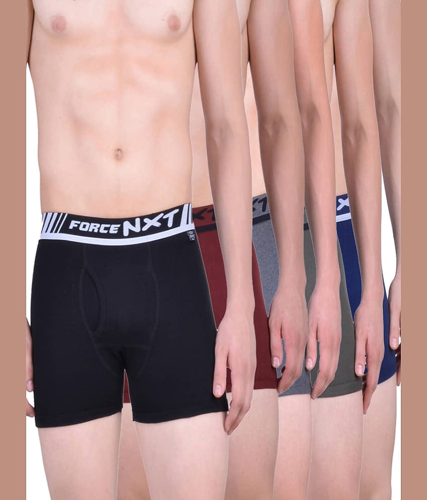 Force NXT Pack of 5 Cotton Briefs For Men's ( Multicolor )