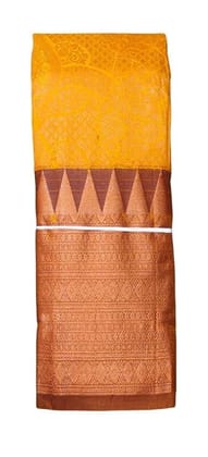 SREE KUMARAN Women's Kanchipuram cotton Pure Pattu Sarees