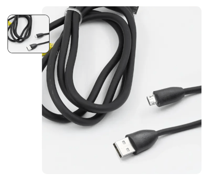JK 2A Fast Charging for android, Tough Long Micro Cable (1 Pc)