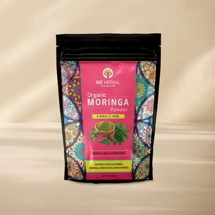 Organic Moringa Powder-50 gms / in