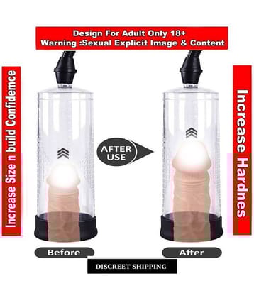 PENIS VACCUM MANUAL POWER PUMP - MALE ENHANCEMENT ENLARGER PUMP FOR MEN