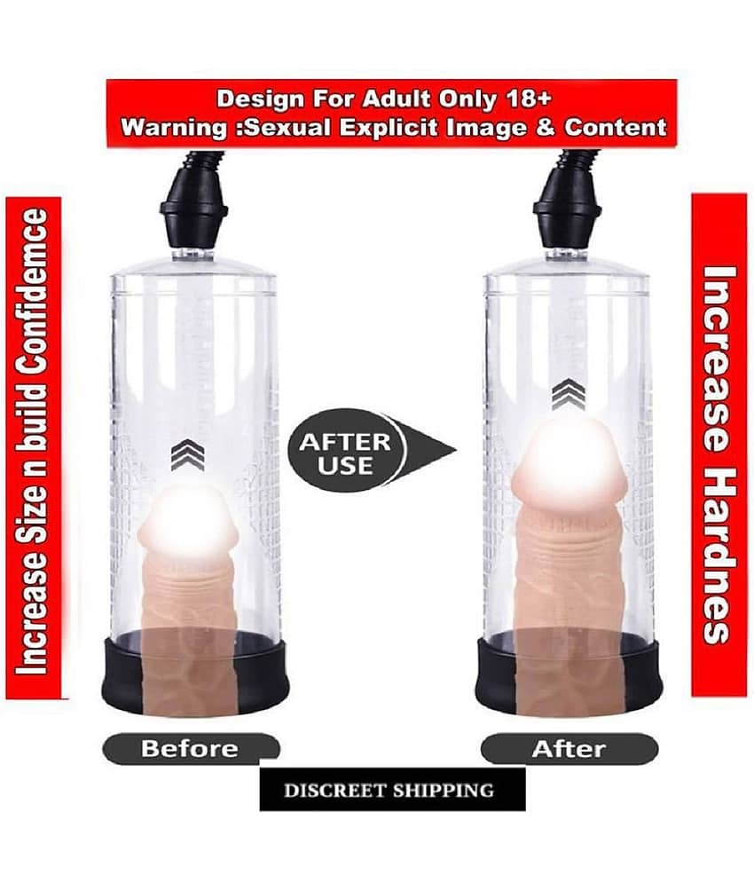 PENIS VACCUM MANUAL POWER PUMP - MALE ENHANCEMENT ENLARGER PUMP FOR MEN