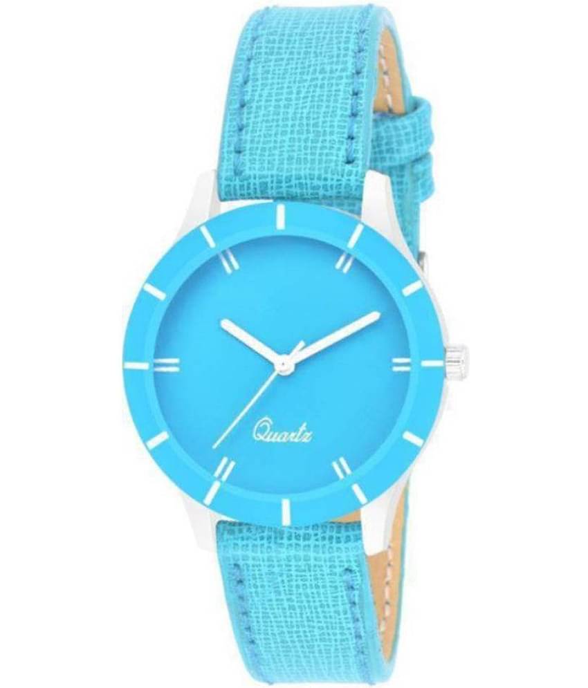 newmen - Turquoise Leather Analog Womens Watch