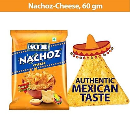 ACT II Nachoz - Cheese Nachos, Snacks, 0% Transfat, 60 g