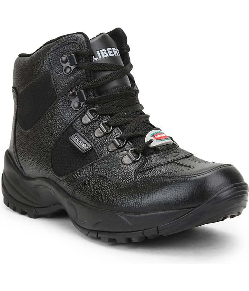 Liberty - Black Men's Trekking Shoes