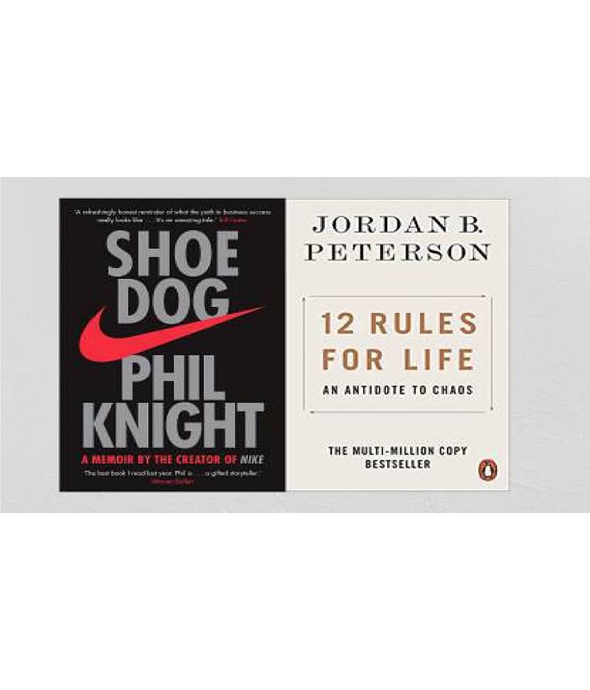 Shoe Dog AND 12Rules For Life