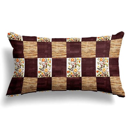 Flowers in Boxes-Velvet Cushion / 20x12 / without