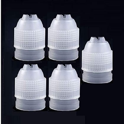 5 Pieces Standard Couplers Cake Decorating Coupler Pipe Tip Coupler for Icing Nozzles Medium Size Easy to Twist