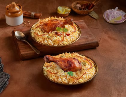 2 Chicken Tandoori Biryani Bowls