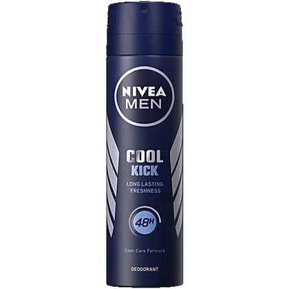 Nivea Cool Kick Men Deodorant - 48H Long lasting Freshness, 150 ml