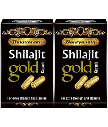 VAIDYANATH AYURVED BAIDYANATH SHILAJIT  GOLD  10 CAPSULES (PACK OF 2)