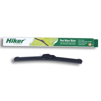VARROC Wiper Blade Frameless 330 mm 13 in | Smooth & Silent Cleaning | Works in All Weathers | Anti-Corrosion Frame | Size 13-Inch