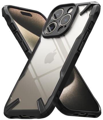 (Refurbished) iPhone 15 Pro Back Cover Case | Fusion X - Black