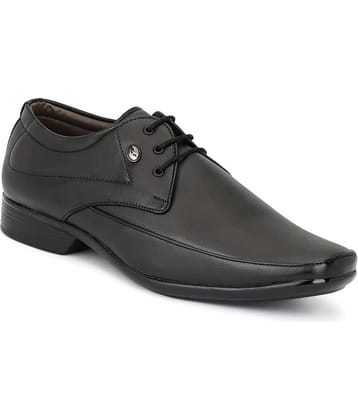 MARKRANGE - Black Men's Derby Formal Shoes
