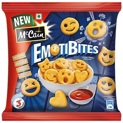 McCain Emotibites - Crispy Happy Potato Snack, 415 g