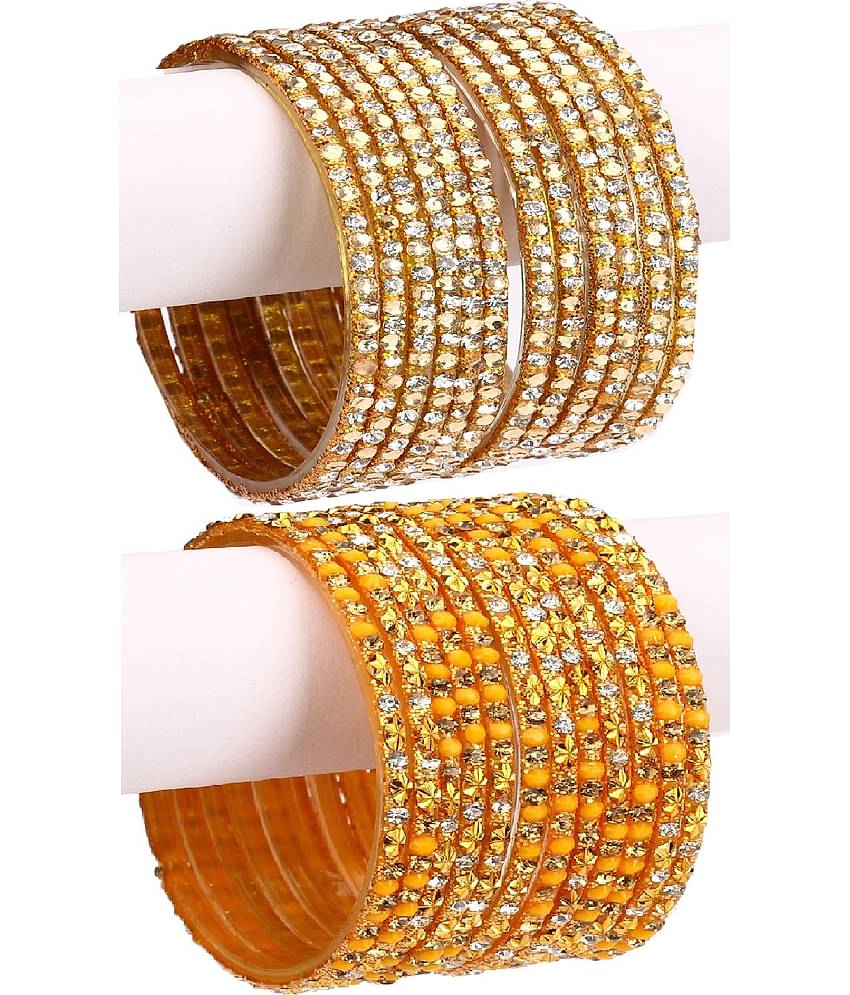 Somil - Multicolor Bangle Set (Pack of 2)