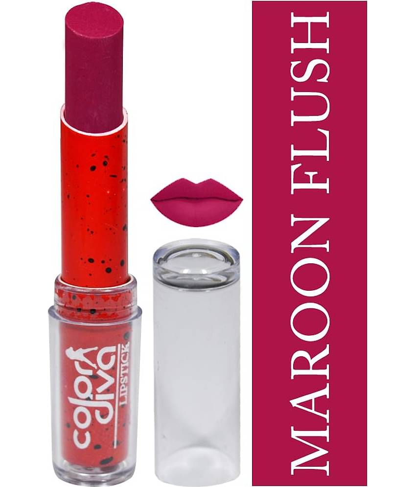 Color Diva Love Collection Lipstick Maroon Flush 4.5 gm