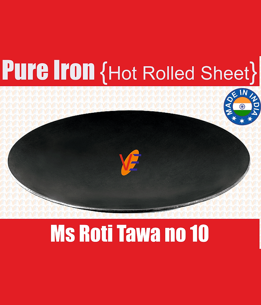 Veer no 10 - Iron Regular Tawa ( Pack of 1 )