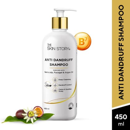 Anti Dandruff Deep Cleansing Shampoo, Calms & Soothes Scalp With Saniscalp, Argan Oil (450 ML)