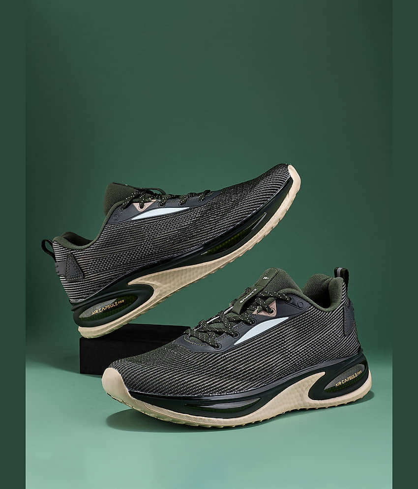 Campus PREXTON Olive Men's Sports Running Shoes