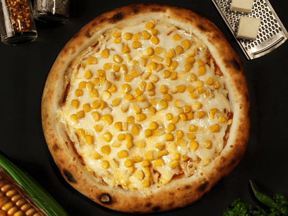 Golden Corn Cheeseburst Pizza