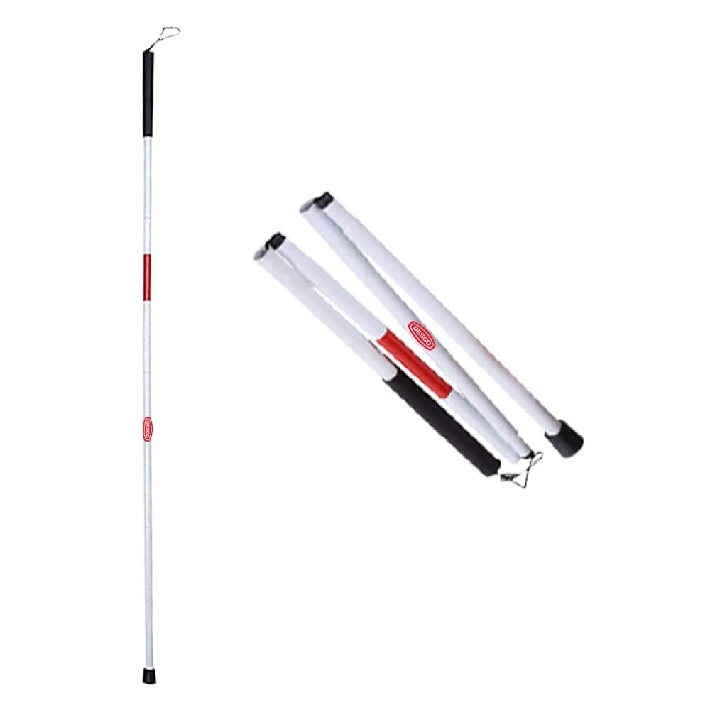 DESCO Blind Cane, Blind Walking Stick Heavy Duty Aluminium