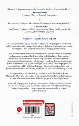 Development Dialogues: Journeys, Ideas, and the Makers of Modern India