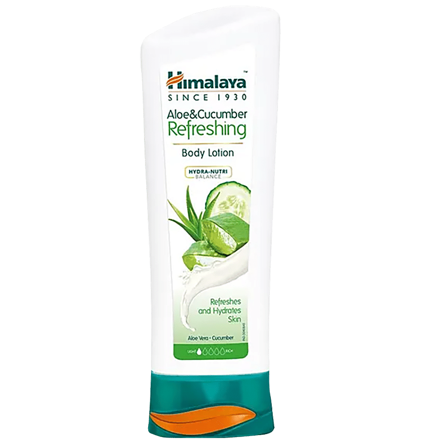 Himalaya Refreshing Body Lotion - Aloe & Cucumber, 200 Ml