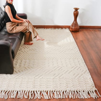 Anya Feather Grid Rug-3 ft. x 5 ft.
