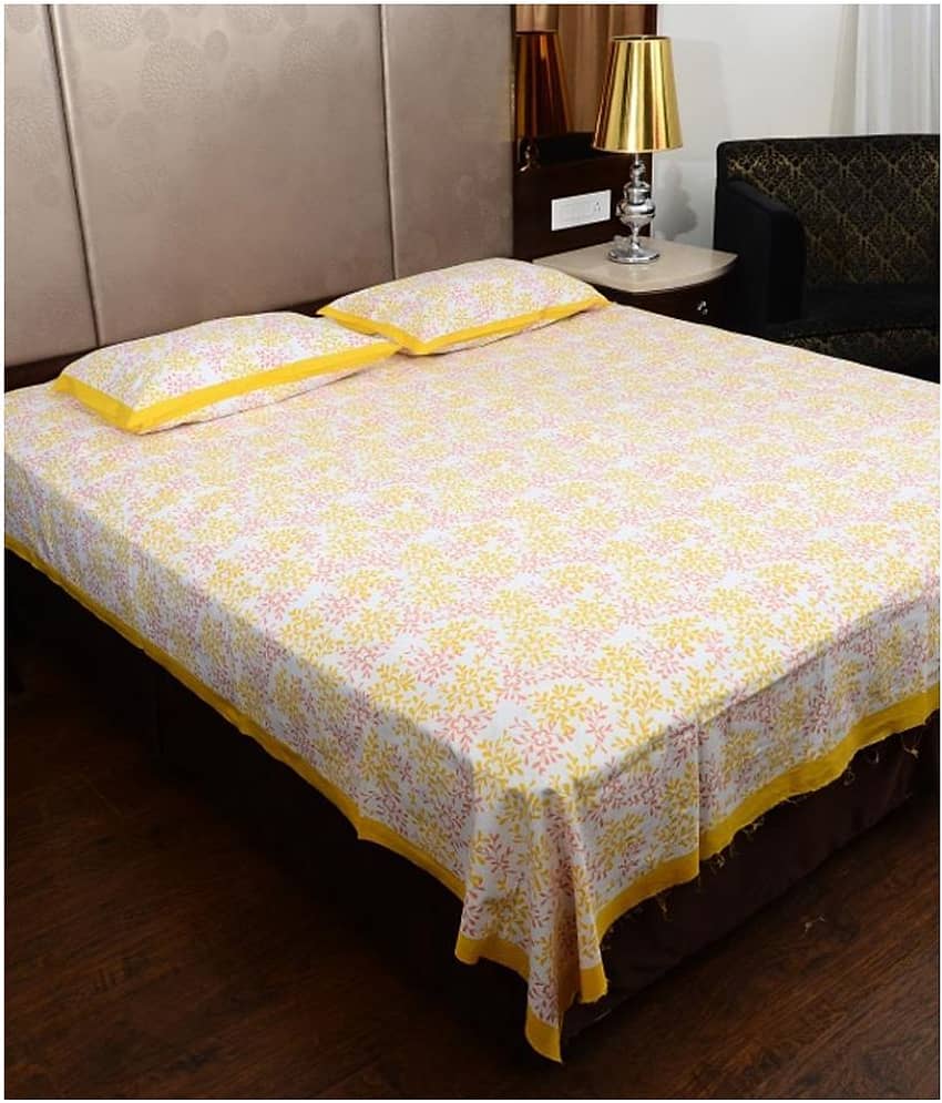 Bombay Spreads Cotton Double Bedsheet ( Multi )