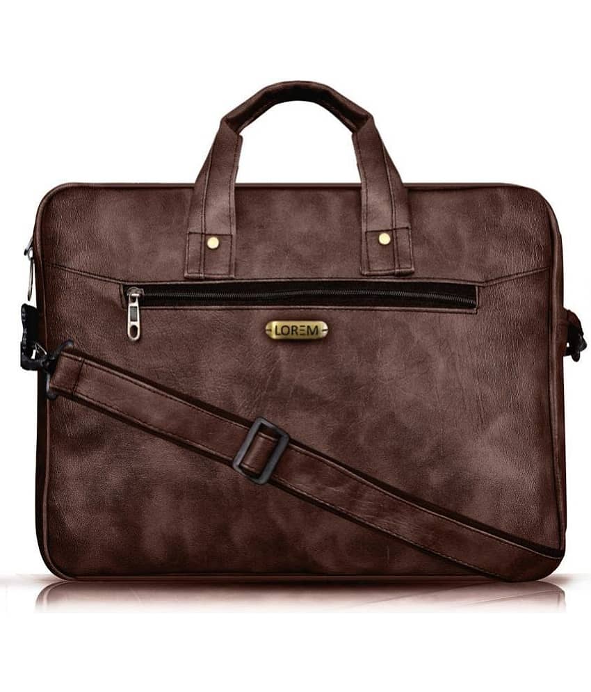 Lorem - Brown Solid Messenger Bag