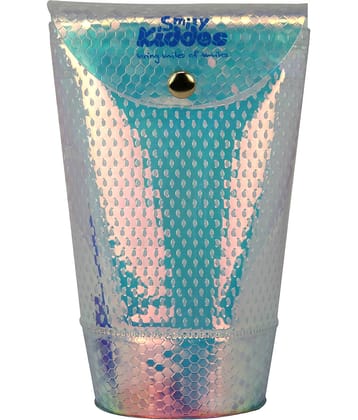 Smily Kiddos | Smily Transparent Pencil Holder (Blue) | Kids Pencil Pouch | Kids School Pencil Pouch |  Cute Pencil  Pouch | Small Pencil Pouch | Online Pencil Pouch | Pencil Pouch for Girls | Retruns Gifts Birthday Party For Girls