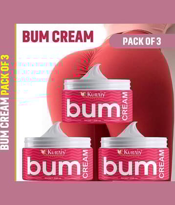 KURAIY Shea Butter Hip Lifting Cream Hip cream hip lift massage cream Pack of 3