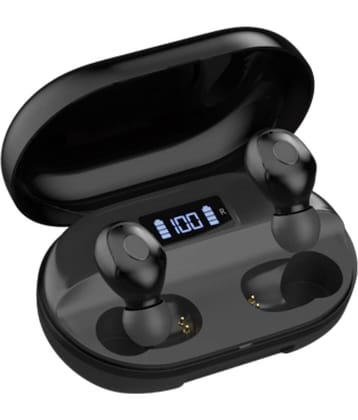 VERONIC T2 Bluetooth True Wireless (TWS) In Ear 30 Hours Playback Powerfull bass IPX4(Splash & Sweat Proof) Black