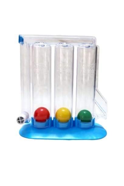 FAIRBIZPS 3 Balls Incentive Spirometer Breathing Exerciser for Deep Breathing Lung Exercise
