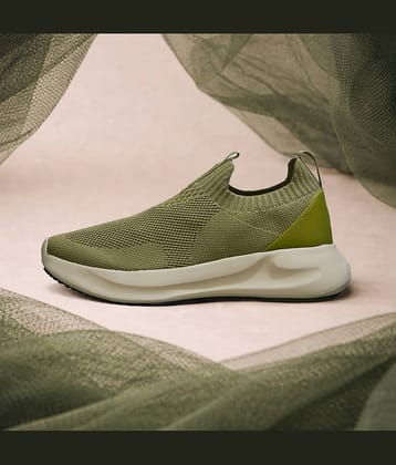 Neemans Olive Men's Slip-on Shoes