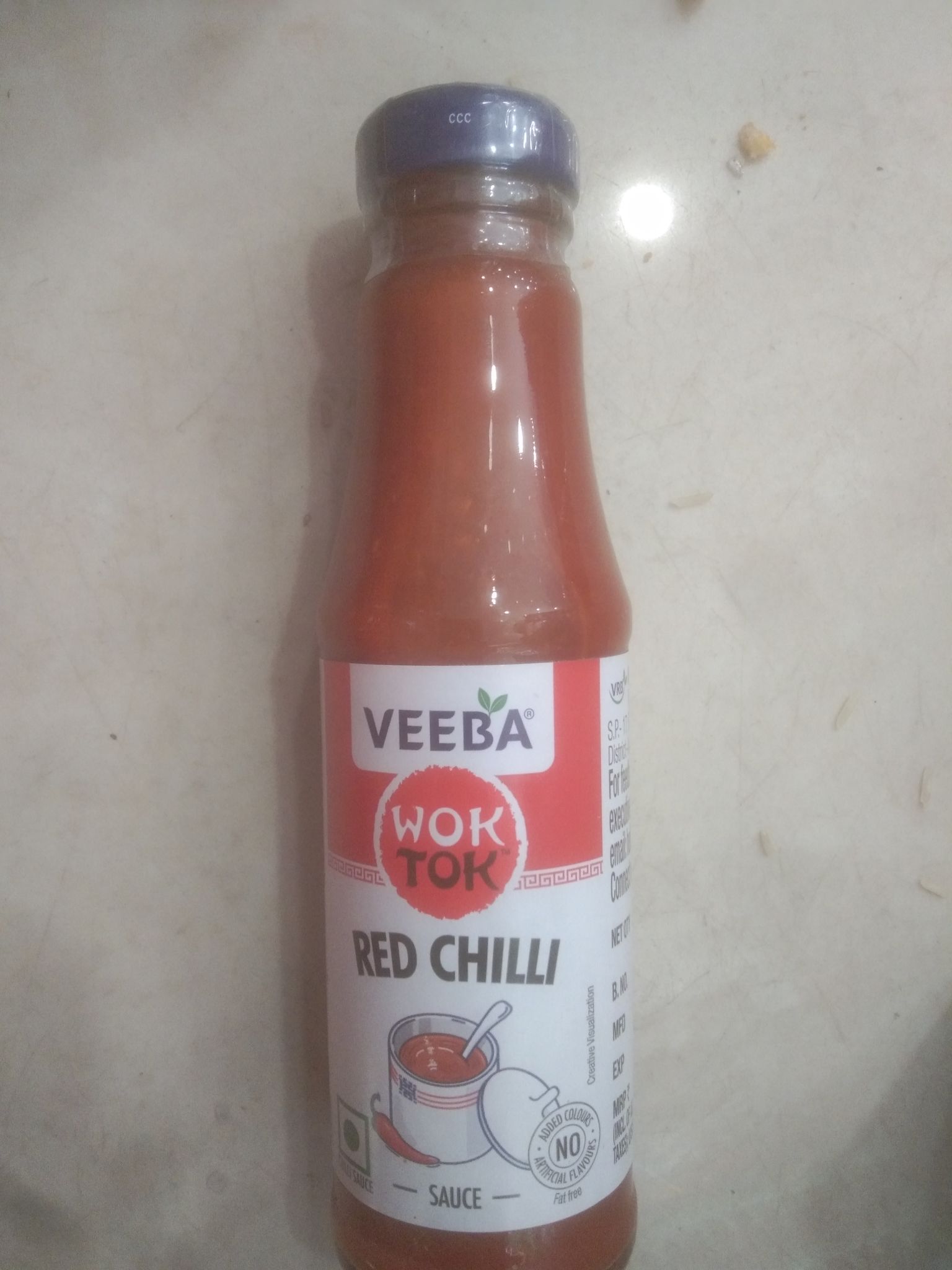 Veeba wok too red chilli sauce 200g