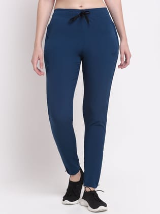 Invincible Women's Flex Workout Pants-Teal / S