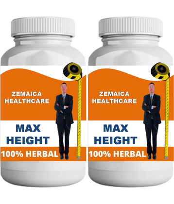 Zemaica Healthcare MAX HEIGHT 0.2 kg Powder Pack of 2