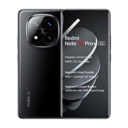 Redmi Note 14 Pro+ 5G 12GB 512GB Titan Black