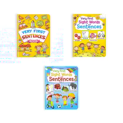 Very First Sentence Books - (3 Titles), [Paperback] Dreamland Publications