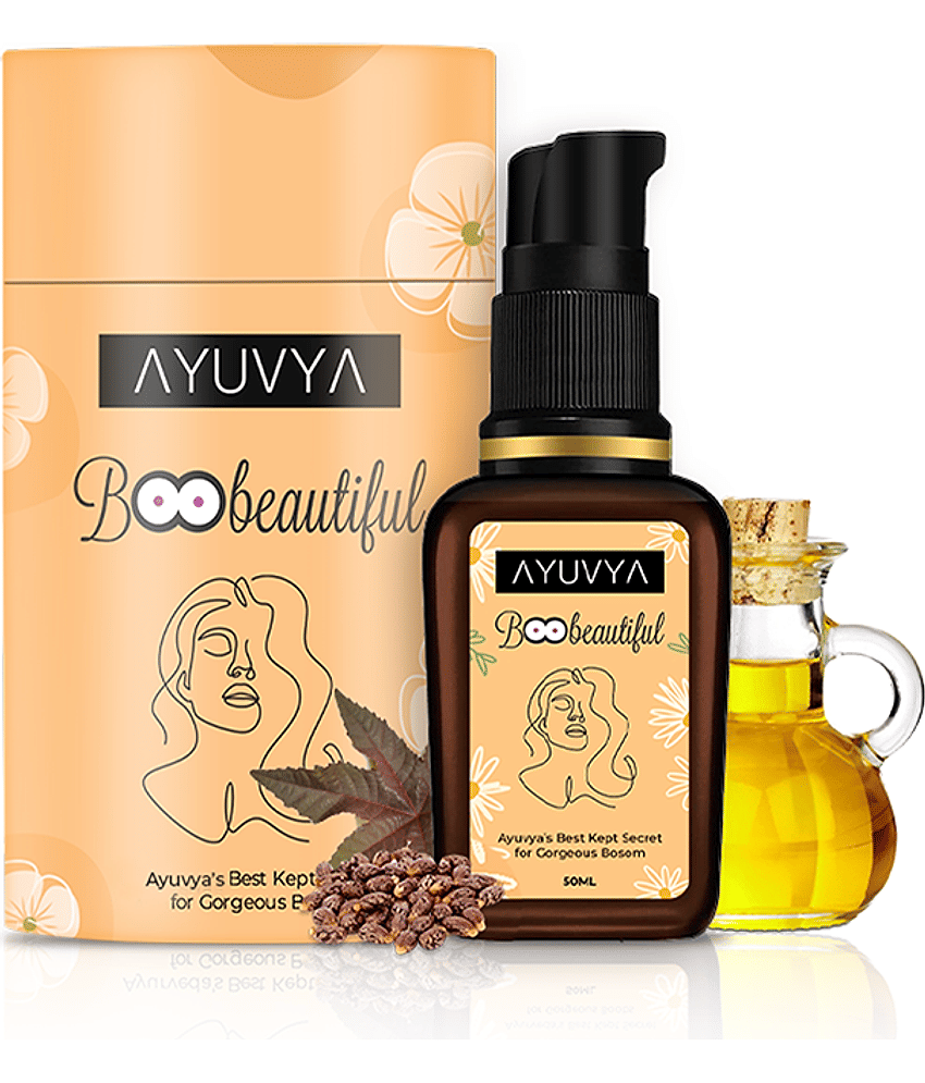 Ayuvya Boobeautiful Massage Oil for Women, Natural Herbal, No Paraben & Chemical 50ml (Pack of 1)