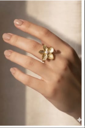 Anti tarnish korean Ring Anti tarnish korean Ring