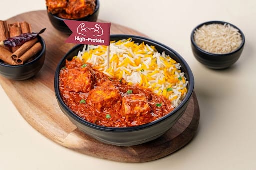 Paneer Tikka Masala Bowl (Carbs - 46g)