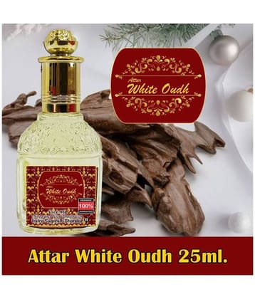 INDRA SUGANDH BHANDAR - White Oudh Mesmerising Fragrance of Agarwood Long Lasting Mens Attar Attar For Men & Women 25ml Pack Of 1