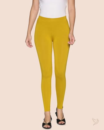 Viscose Ankle Legging - Moss Plant-S / Moss Plant